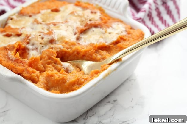 Sweet Potato Casserole with Marshmallows (Paleo & AIP)