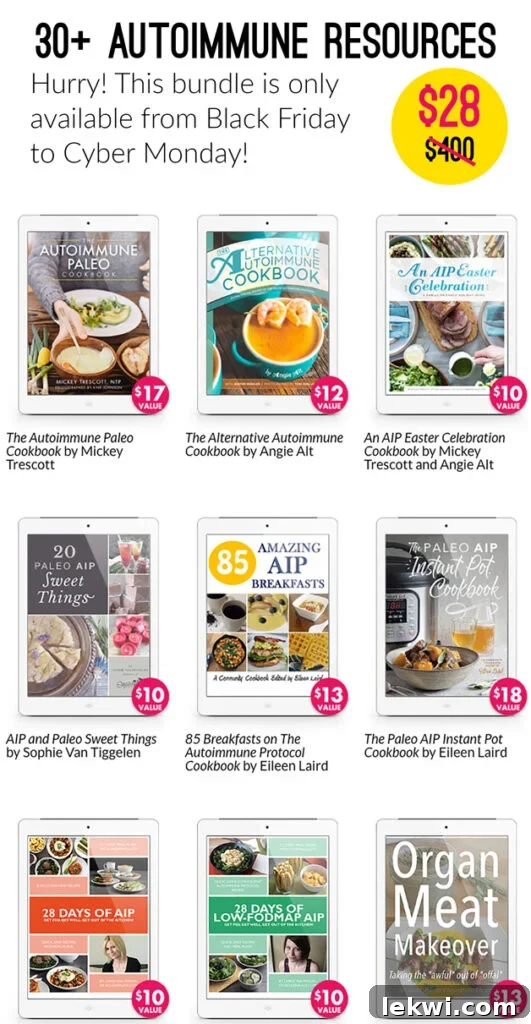 Six different cookbook covers with the name of the cookbook listed below.