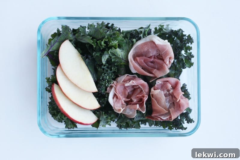 AIP-Friendly Salad with Prosciutto and Apples