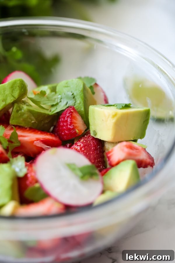 Baked Chicken with Strawberry Avocado Salsa (Paleo, Whole30, AIP)