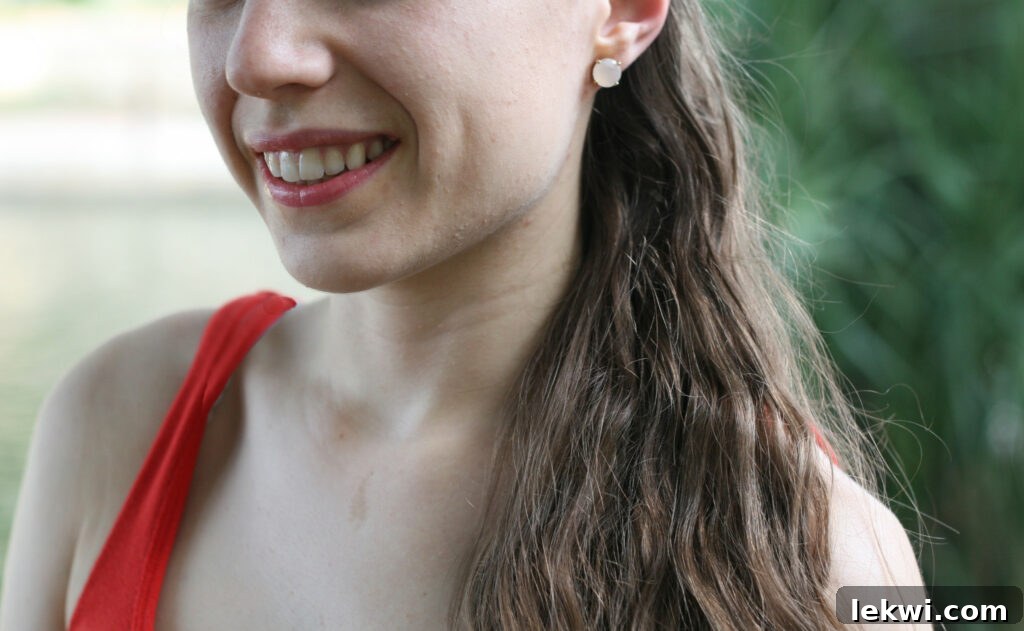 Colorganics Love Lip Tint Application