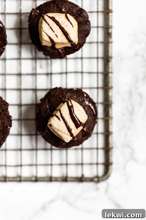 paleo brownie bites, hot chocolate themed