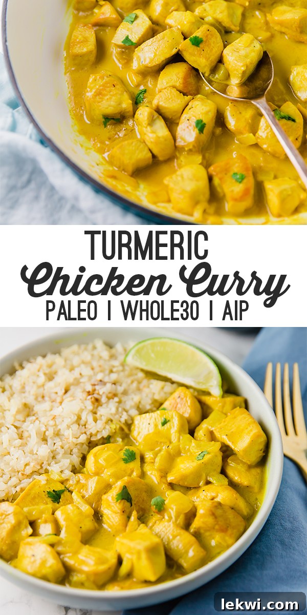 turmeric chicken curry