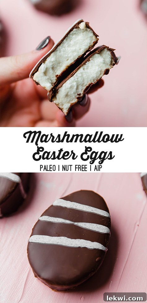 A stunning spread of homemade Marshmallow Easter Eggs in various colors and shapes, perfect for a festive treat.