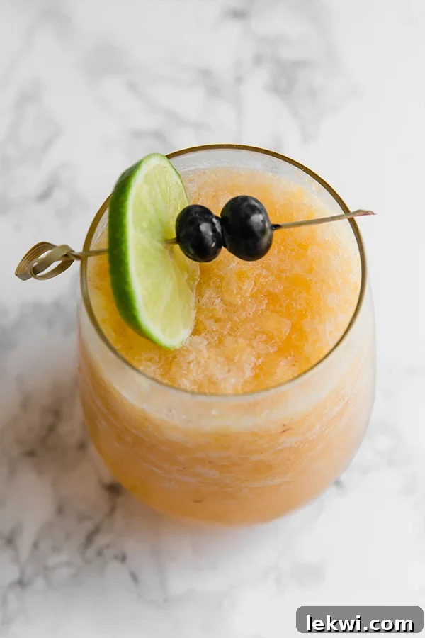 bellini mocktail