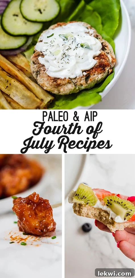Delicious Paleo & AIP Fourth of July Recipes for Healthy Summer Cookouts