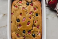 Berry Protein Breakfast Cake: High-Protein Morning Berries Bake